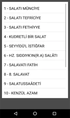 Zikirmatik Esmalar Salavatlar android App screenshot 2